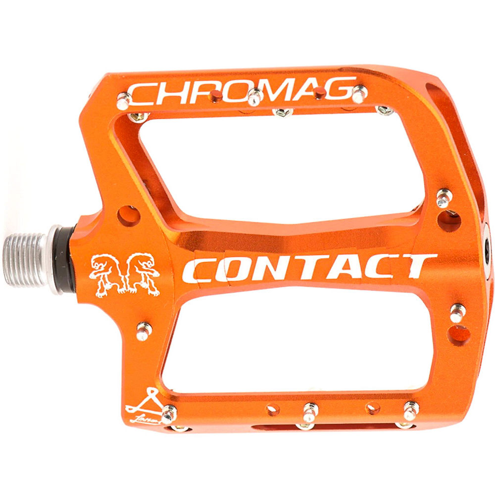 Pédales Chromag Contact - Orange, Orange