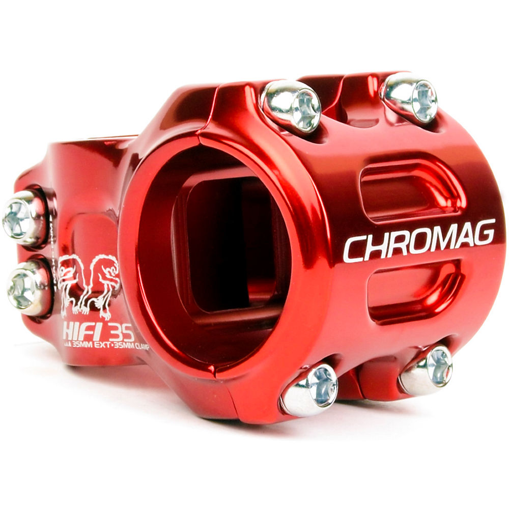Potence Chromag HiFi 35 mm V2 - Rouge - 1.1/8, Rouge