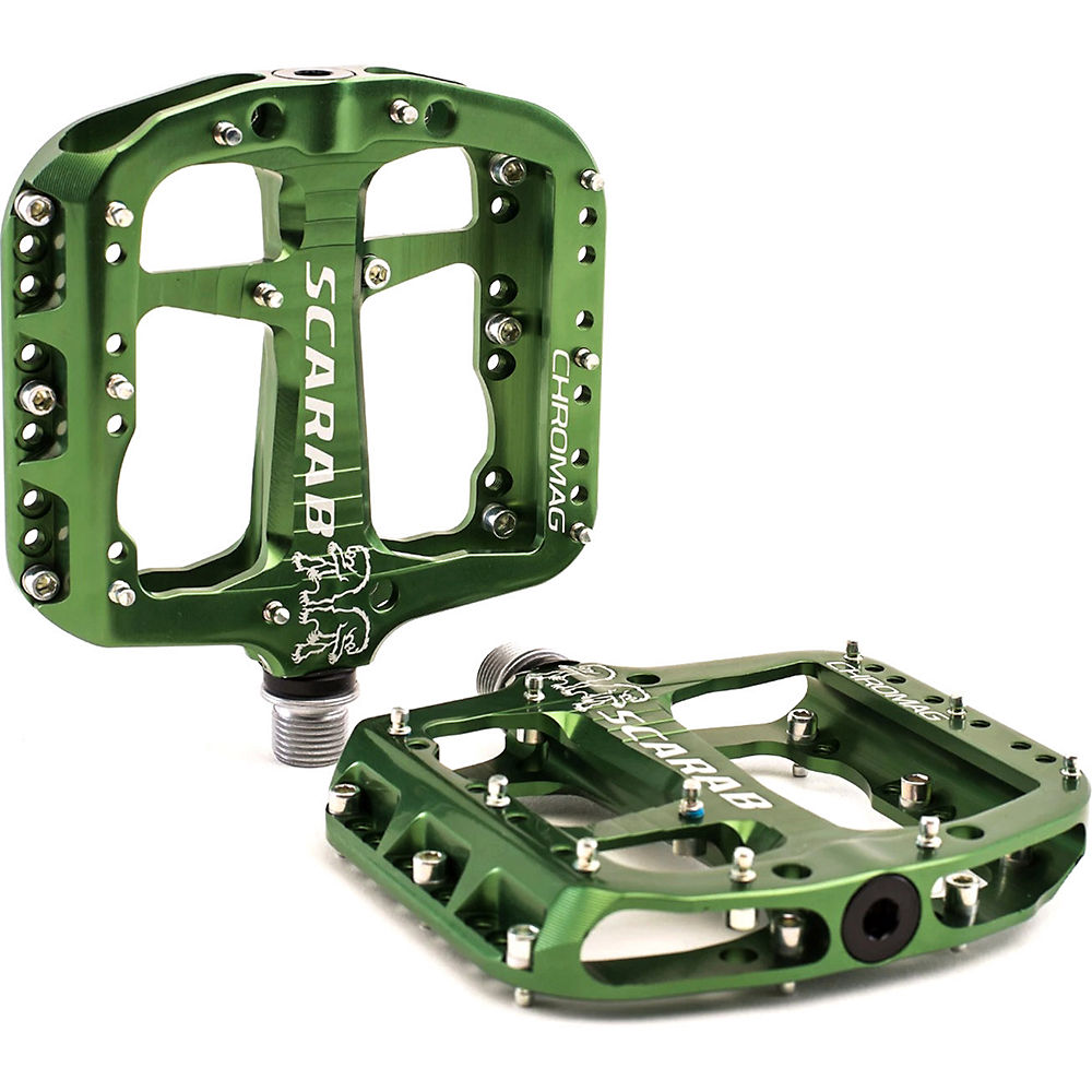 Pédales Chromag Scarab - Vert, Vert