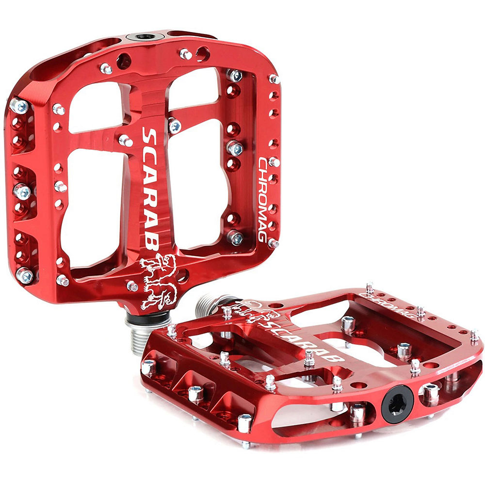 Pédales Chromag Scarab - Rouge, Rouge
