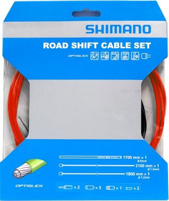 Câbles de vitesses Shimano 105 5800/Tiagra 4700 - Rouge