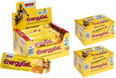 High5 Energy Gels - 3 Boxes - Juicy Orange