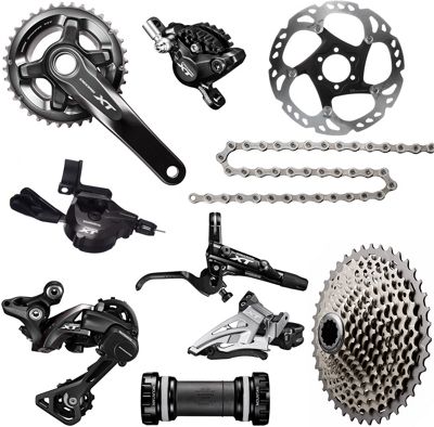 Спорте запчасти. Групсет Shimano. Shimano XT Групсет. Групсет Shimano Deore. Shimano SLX 2x11 complete.