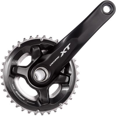 Pédalier Shimano XT M8000 Double 11 vitesses - Noir - 51.8mm Chainline, Noir
