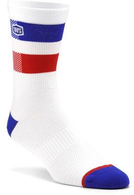 Chaussettes 100% Flow Performance - Blanc - S/M
