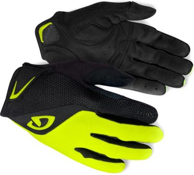 Guanti Giro Bravo Dita Lunghe 2015 - Nero/Giallo, Nero/Giallo