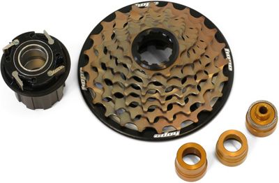 Cassette Hope à 7 vitesses DG + moyeu libre - Noir - EVO Freehub, Noir