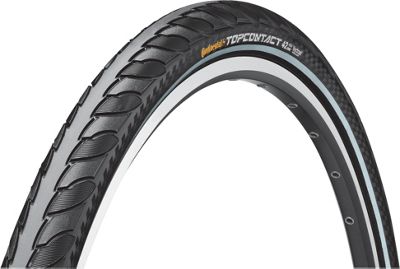 Continental Top Contact II Road Tyre - Black - Folding Bead, Black