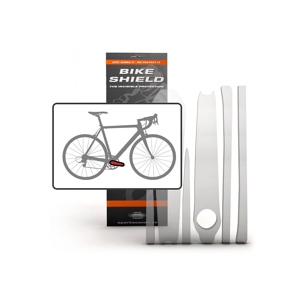 Image of Pack Crankshield Bike Shield - Clair, Clair