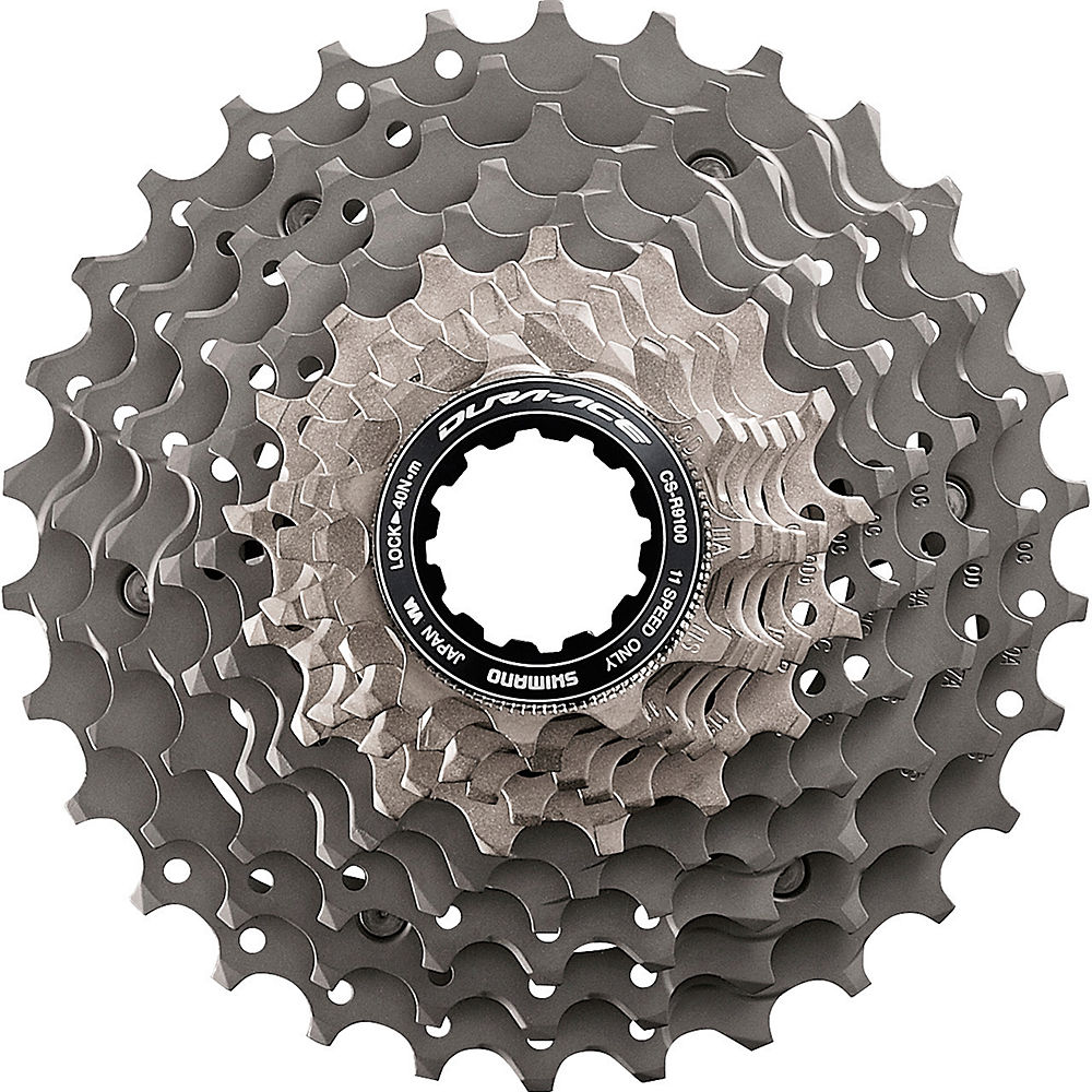Cassette Shimano Dura-Ace R9100 - Gris - 11-25t, Gris