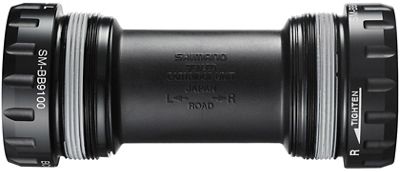 Shimano Dura-Ace R9100 Bottom Bracket - Black - 68mm - English Thread - 24mm Spindle, Black