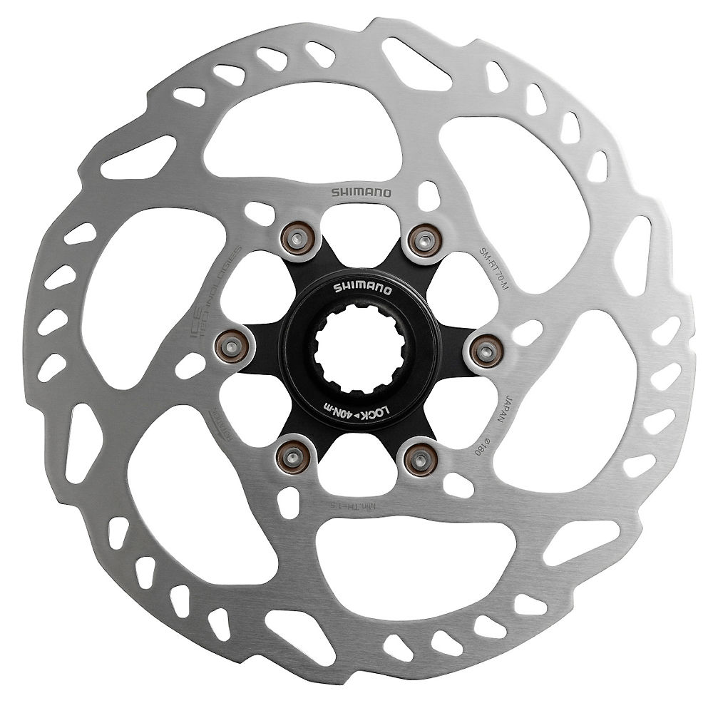 Freins à disque Shimano SLX RT70 M7000 - Argent - 180mm, Argent