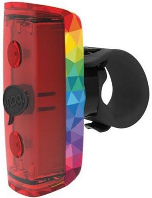Eclairage arrière Knog Pop R - Arc en ciel