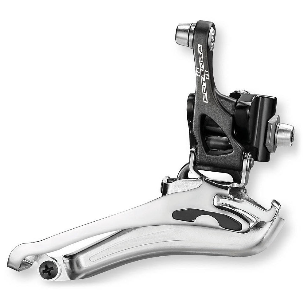 Dérailleur avant Campagnolo Potenza 11 vitesses Braze On - Noir, Noir