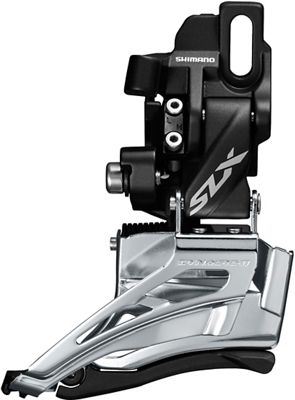 Shimano SLX M7025 2x11 MTB Front Derailleur - Dual Pull - Braze On}, Dual Pull