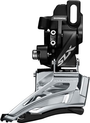 Shimano SLX M7025 2x11 MTB Front Derailleur - Dual Pull - Braze On, Dual Pull