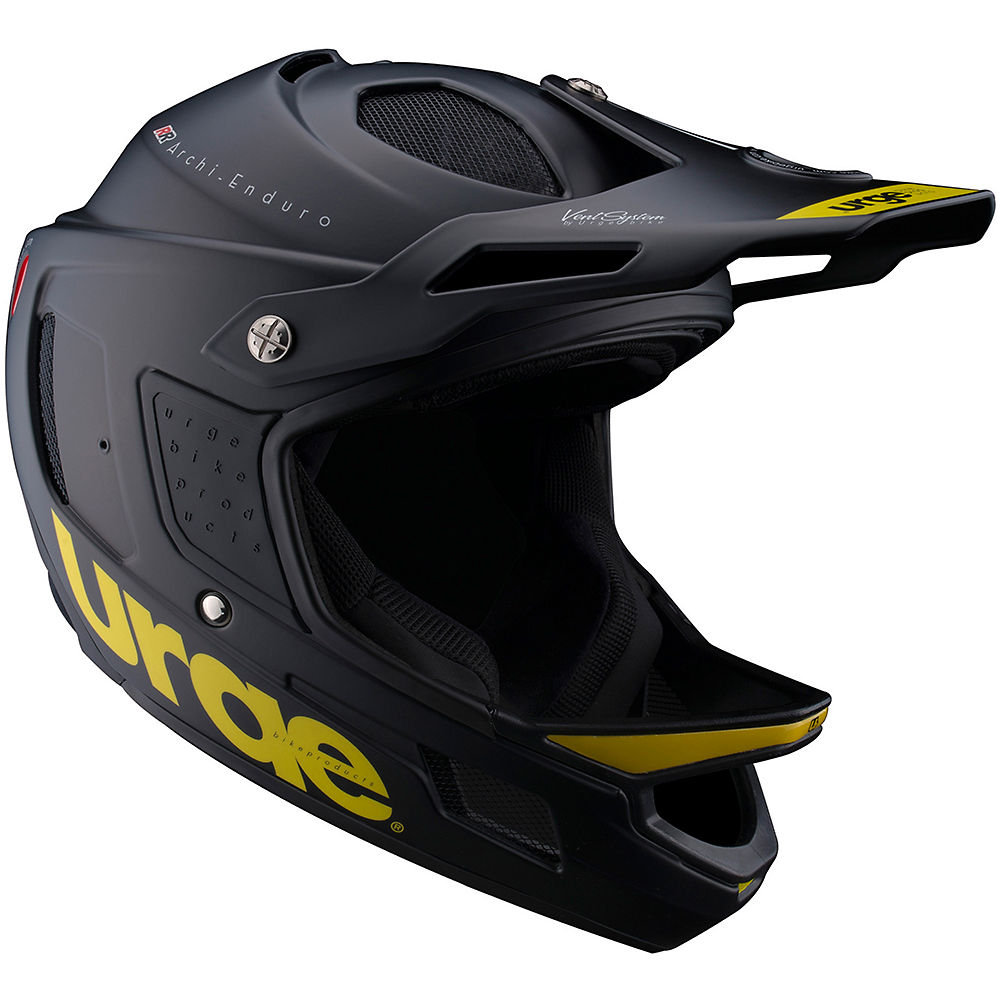 Urge Archi-Enduro Helmet RR 2017 – Black – Yellow – XS, Black – Yellow
