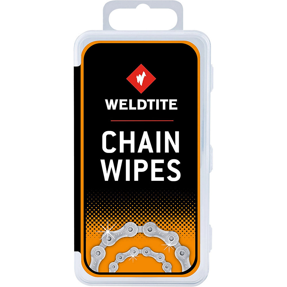 Weldtite Bike Chain Wipes - 4 Pack}