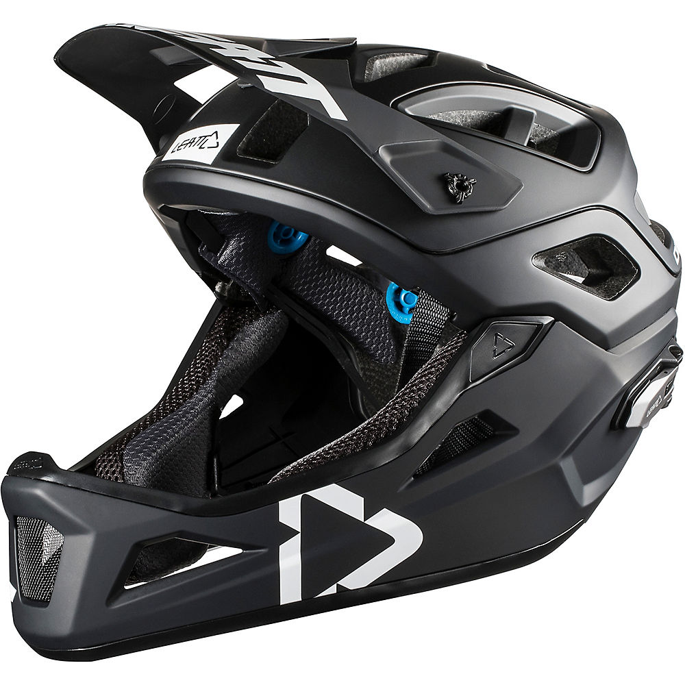Casque Leatt DBX 3.0 Enduro - Noir - Blanc, Noir - Blanc