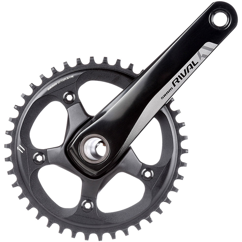 Pédalier SRAM Rival 1 - GXP BB - Noir - 110mm, Noir