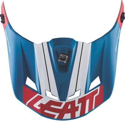 Leatt Replacement Visor - DBX 5.0 Helmet 2017 - Fuel Red V12 - XS/S}, Fuel Red V12