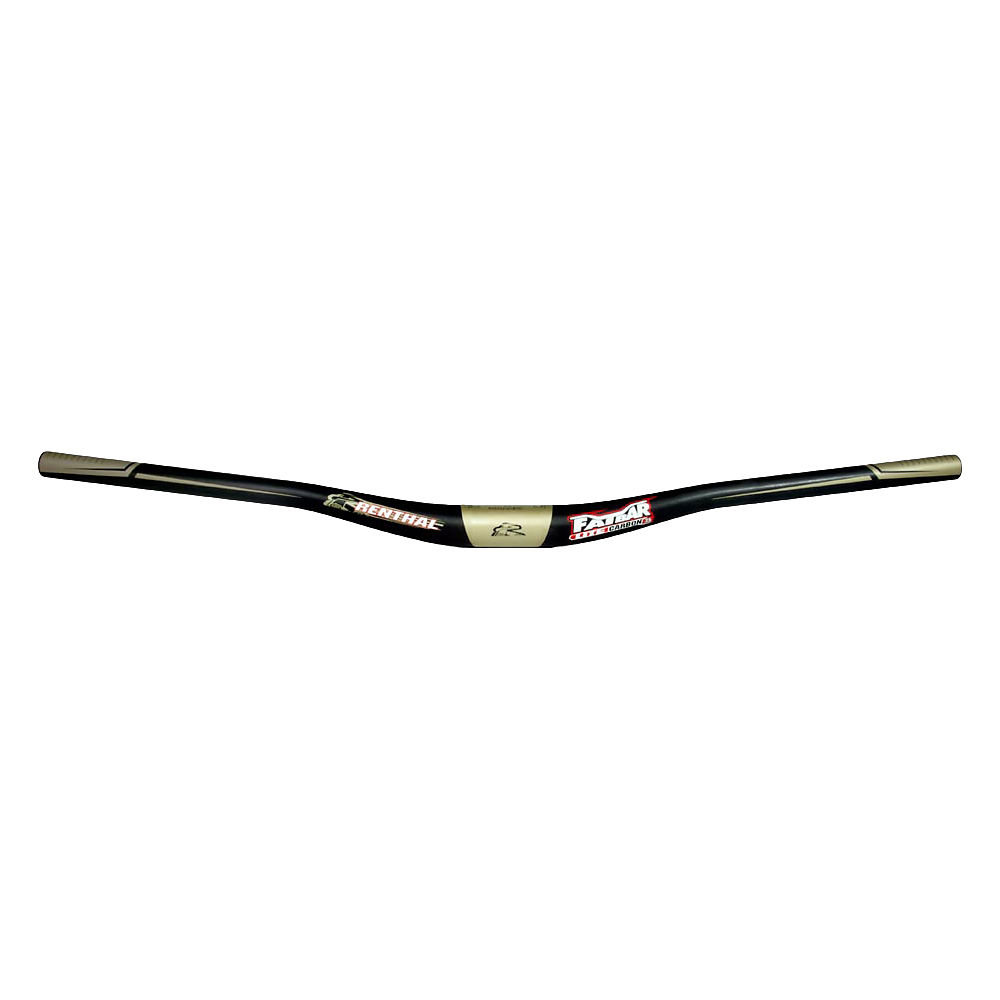 Cintre Renthal Fatbar Lite Carbon 35 - Noir - Or - 35.0mm, Noir - Or