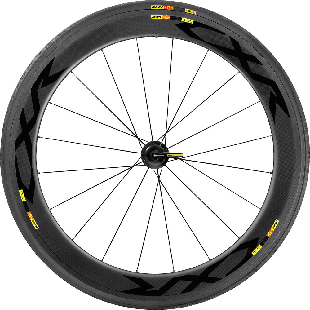 Roue à boyau arrière Mavic CXR Ultimate 60 - Noir - Shimano Freehub