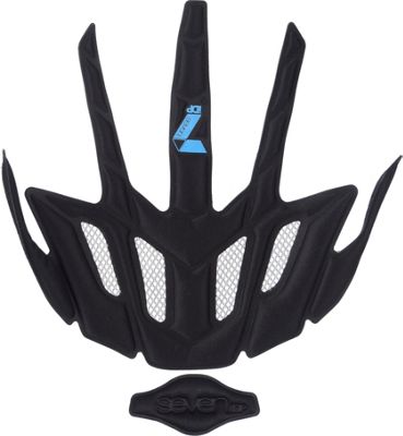 7 iDP M2 Helmet Replacement Pad Kit - Black - M/L, Black