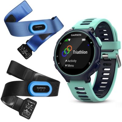 GPS Garmin Forerunner 735XT Tri - Bleu nuit- Frost Bleu