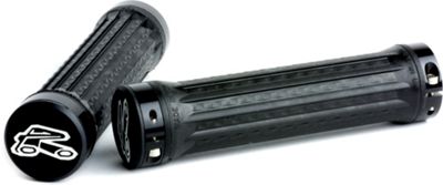 Renthal Lock-On Traction Mountain Bike Grips - Black - 130mm, Black