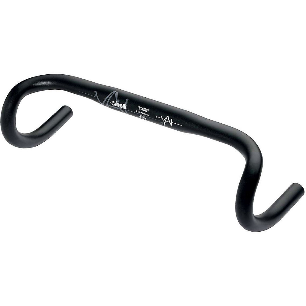 Cinelli Vai Road Handlebars - Black - 31.8mm, Black