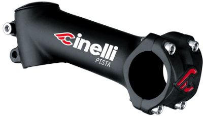 Cinelli Pista Track Bike Stem - Black - 1.1/8", Black