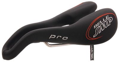 Selle SMP Pro Black Bike Saddle - 148mm Wide, Black