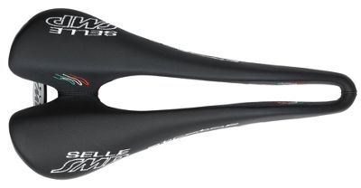 Selle SMP Stratos Black Unisex Bike Saddle - 131mm Wide, Black