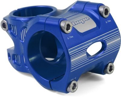 Hope AM-FR 35mm Stem - Blue - 1.1/8", Blue