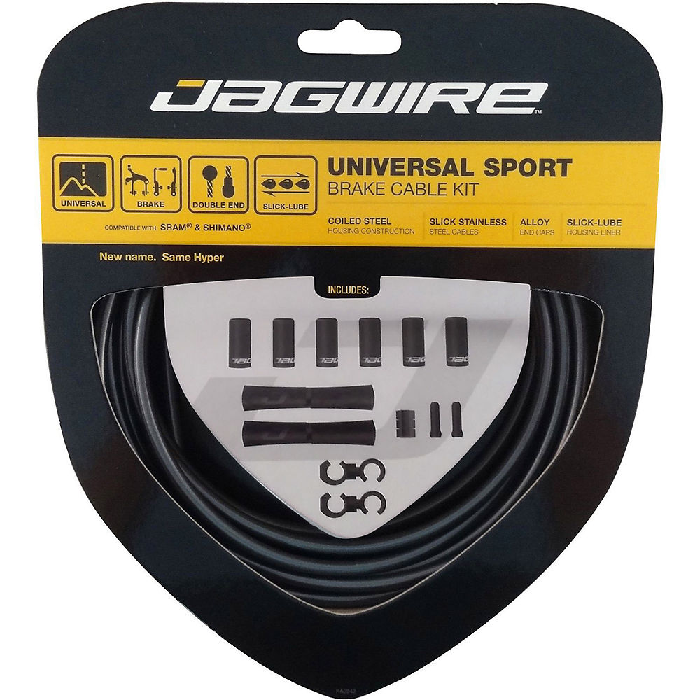 Jagwire Universal Sport Brake Cable Kit - Ice Grey, Ice Grey