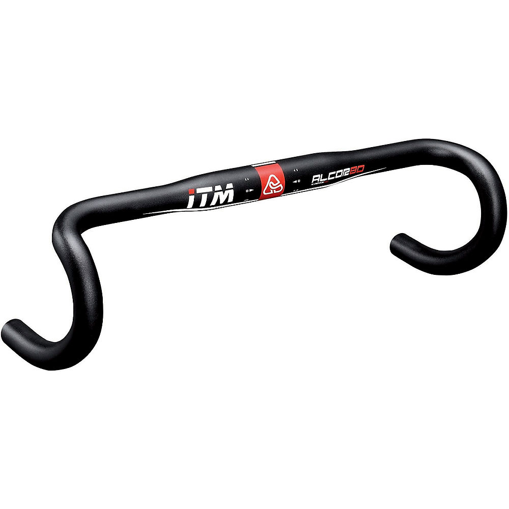 Cintre Route ITM Alcor 80 - Noir - 31.8mm, Noir