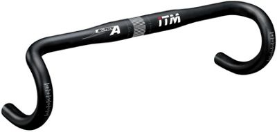 ITM Alutech A Road Handlebar - Black - 31.8mm, Black