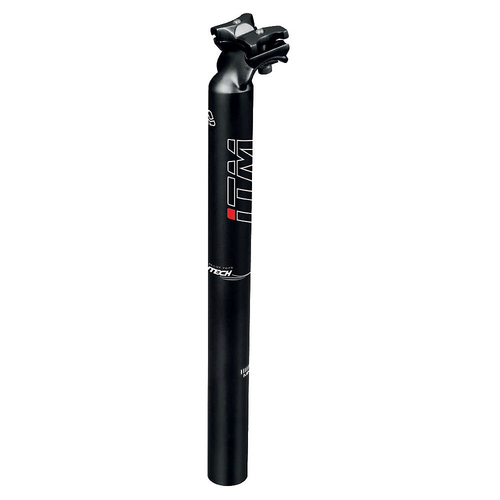 Tige de selle ITM Alutech A - Noir - 31.6mm, Noir