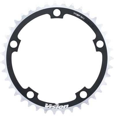 Plateau Vision TT Metron 11 Vitesses - Noir argent - 130mm, Noir argent