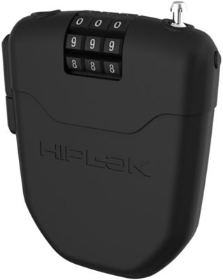 Hiplok FLX Wearable Combination Bike Lock - Black, Black