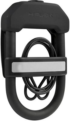 Hiplok DXC Wearable Bike Lock with Cable - All Black - Sold Secure Diamond Rated}, All Black