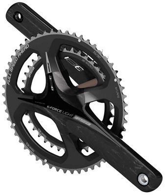 Pédalier FSA K-Force Light BB386 N-11 - Noir-Gris - 52.36t, Noir-Gris