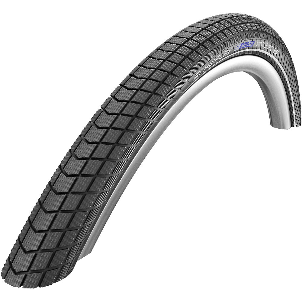 Schwalbe Little Big Ben Road Tyre - Black - Reflex - Wire Bead, Black - Reflex