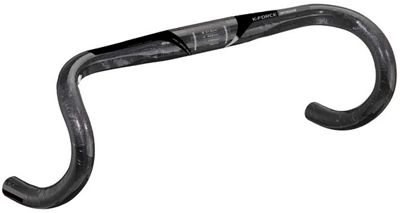 FSA K-Force New Ergo Road Handlebar - Black - Grey - 150mm Drop}, Black - Grey