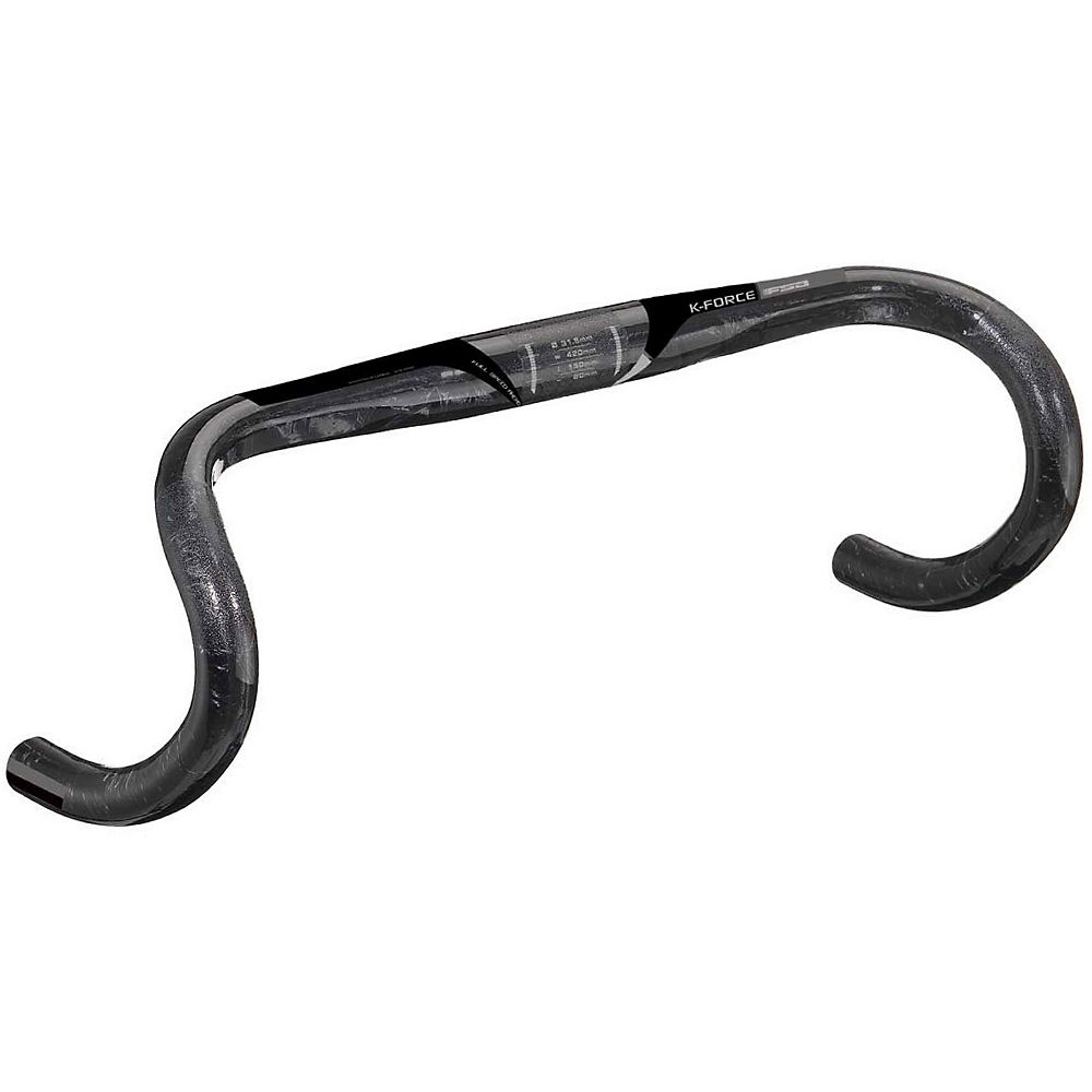 Cintres FSA Plasma Compact Carbone - Noir - Gris - 150mm Drop, Noir - Gris