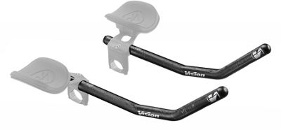 Manubrio Vision in Carbonio TriMax Clip On J-Bend - grigio - 350mm, grigio