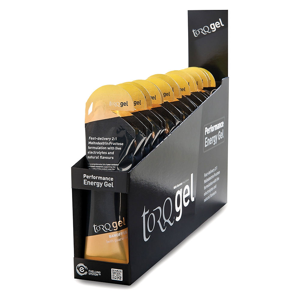 Gels d'endurance Torq Energy avec Guarana 15 x 45 g - 15x45g