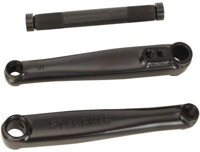 Stolen Talon V2 Cranks - Matte Black, Matte Black