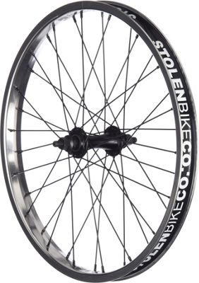 Stolen Rampage 20 Front BMX Wheel - Polished, Polished